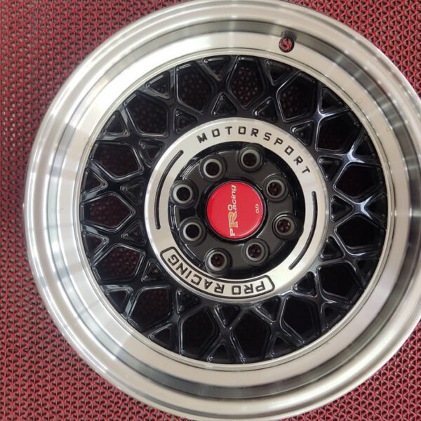 15 inch 8 Whole Near Far 6.5J Black Silver bengalautobd