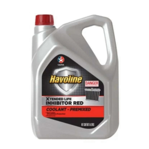 CALTEX HAVOLINE XLI PREMIXED COOLANT RED 4L