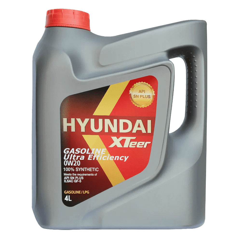 Hyundai Xteer Gasoline Ultra Efficiency 0W 20 Full Synthetic 4L